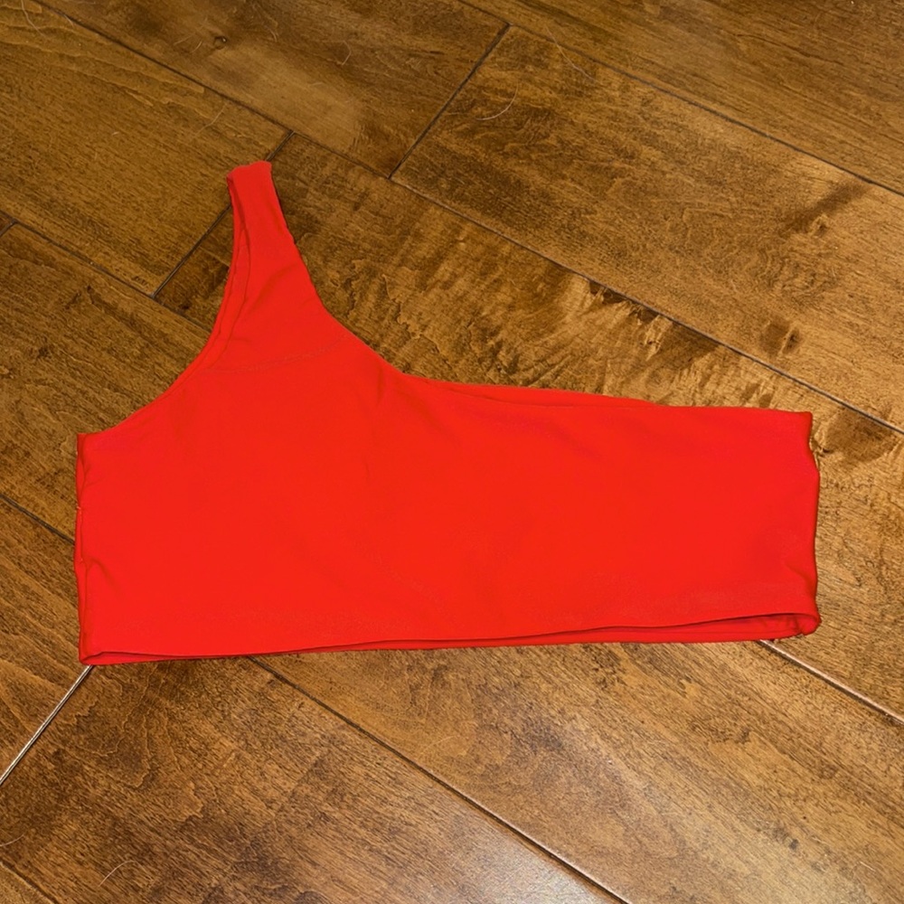 One shoulder bikini top